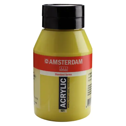 Amsterdam Amsterdam Acrylverf 1000 ml Olijfgroen Licht 621