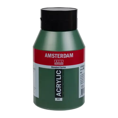 Amsterdam Amsterdam Acrylverf 1000 ml Olijfgroen Donker 622