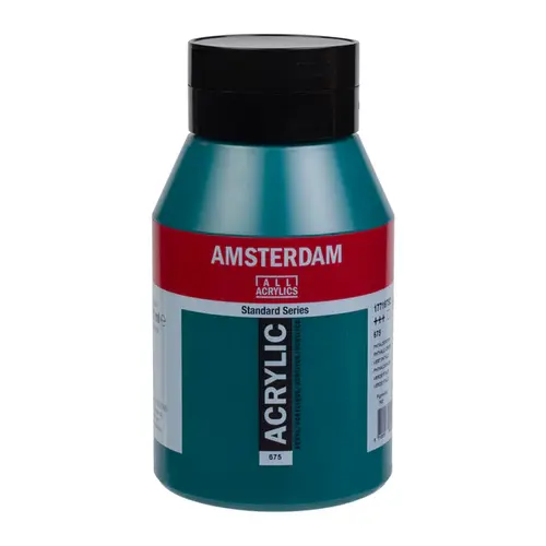 Amsterdam Amsterdam Acrylverf 1000 ml Phtalogroen 675