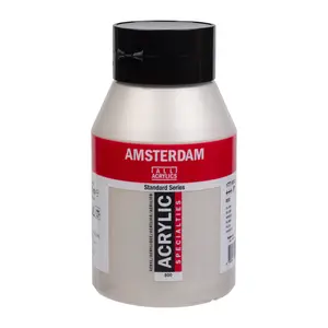 Amsterdam Amsterdam Acrylverf 1000 ml Zilver 800