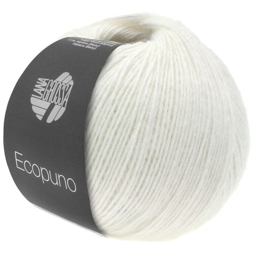 Lana Grossa Lana Grossa Ecopuno 026 Wit
