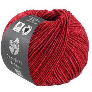 Lana Grossa Lana Grossa Cool Wool Vintage 7398 Rood