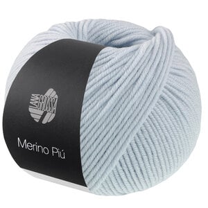 Lana Grossa Lana Grossa Merino Piú 0011 Lichtblauw Lana Grossa Lana Grossa Merino Piú 0011 Lichtblauw