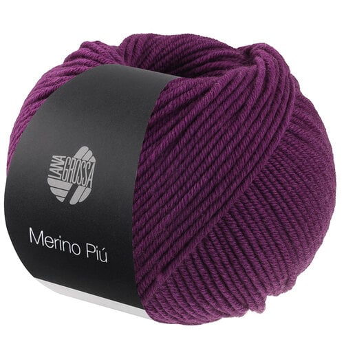 Lana Grossa Lana Grossa Merino Piú 0016 Roodviolet Lana Grossa Lana Grossa Merino Piú 0016 Roodviolet