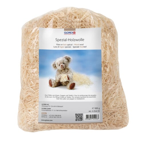 Glorex Houtwol 500 gram Glorex Houtwol 500 gram