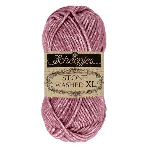 Scheepjeswol Scheepjes Stone Washed XL 50 Gram 848 Corundum Ruby Scheepjeswol Scheepjes Stone Washed XL 50 Gram 848 Corundum Ruby