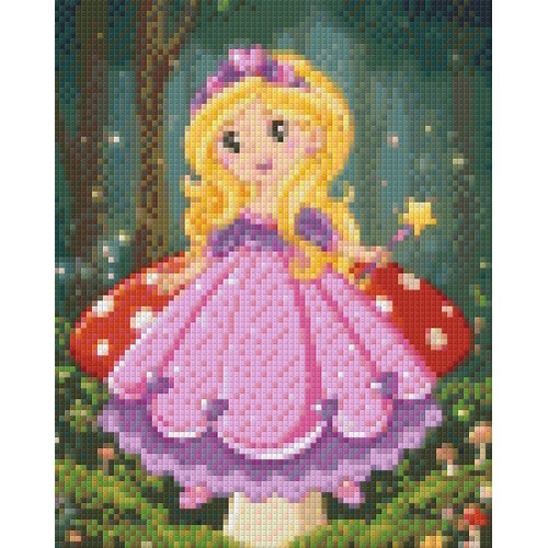 PixelHobby Pixelhobby patroon 5900 Prinses op een Paddenstoel PixelHobby Pixelhobby patroon 5900 Prinses op een Paddenstoel