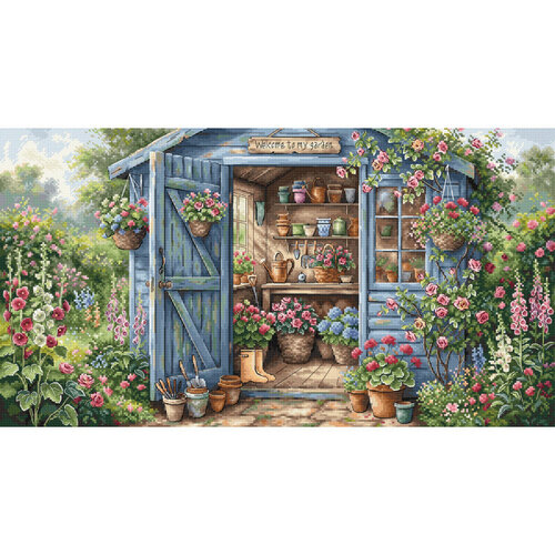 AVA Stitch Ava Stitch borduurpakket Garden in Bloom