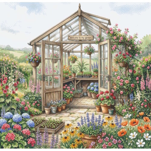 PixelHobby Pixelhobby Patroon 5903 Flower Garden PixelHobby Pixelhobby Patroon 5903 Flower Garden