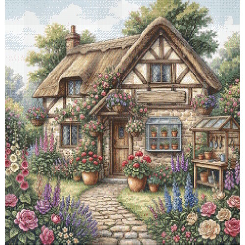 PixelHobby Pixelhobby Patroon 5904 Old English Cottage