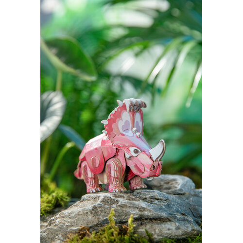 Makebug MakeBug 3D Modelbouwpakket Dino Serie Sinoceratops Makebug MakeBug 3D Modelbouwpakket Dino Serie Sinoceratops