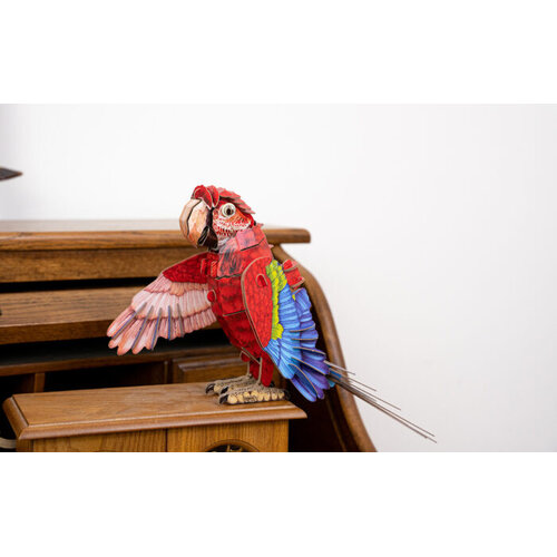 Makebug MakeBug 3D Modelbouwpakket Macaw Makebug MakeBug 3D Modelbouwpakket Macaw