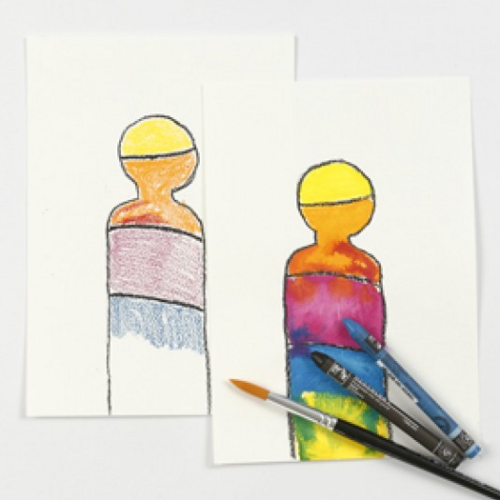 Caran d'Ache Neocolor II Waskrijt Set 15 stuks Caran d'Ache Neocolor II Waskrijt Set 15 stuks
