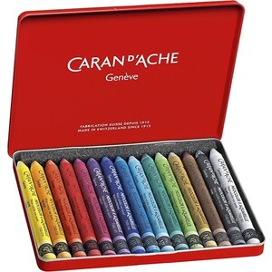 Caran d'Ache Neocolor II Waskrijt Set 15 stuks