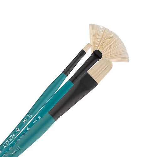 Pan Art Pan Art Olieverfpenselen vegan synthetisch 3 stuks Pan Art Pan Art Olieverfpenselen vegan synthetisch 3 stuks