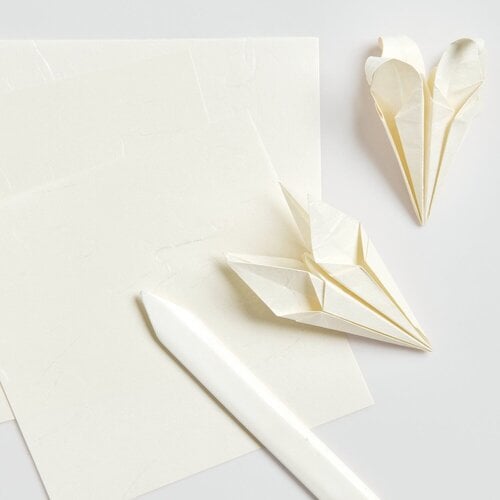 Rico Design Japans origami papier wit 30 vel 15 x 15 cm