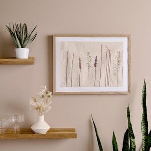 Rico Design Borduurpakket Stick and Stitch Bloemen en Grassen Rico Design Borduurpakket Stick and Stitch Bloemen en Grassen