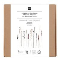 Borduurpakket Stick and Stitch Grassen Pakket XL