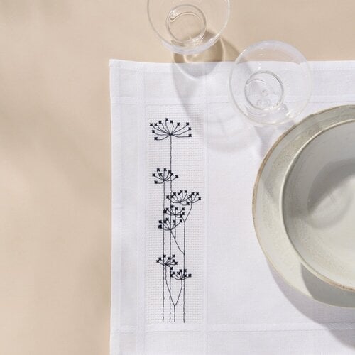 Rico Design Borduurpakket Placemats Grassen Rico Design Borduurpakket Placemats Grassen
