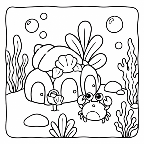 Kleurboek Cozy Ocean Days
