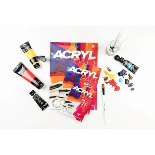 Clairefontaine Acrylpapier blok 285 grams Clairefontaine Acrylpapier blok 285 grams