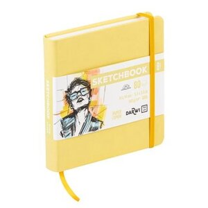 Clairefontaine Schetsboek 80 bladen 140 grams Jaune pâle Clairefontaine Schetsboek 80 bladen 140 grams Jaune pâle