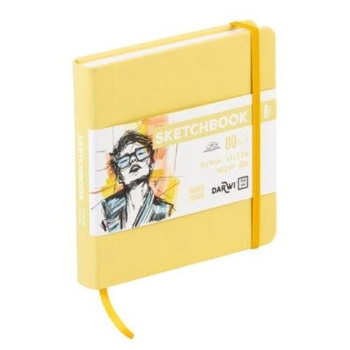 Clairefontaine Schetsboek 80 bladen 140 grams Jaune pâle