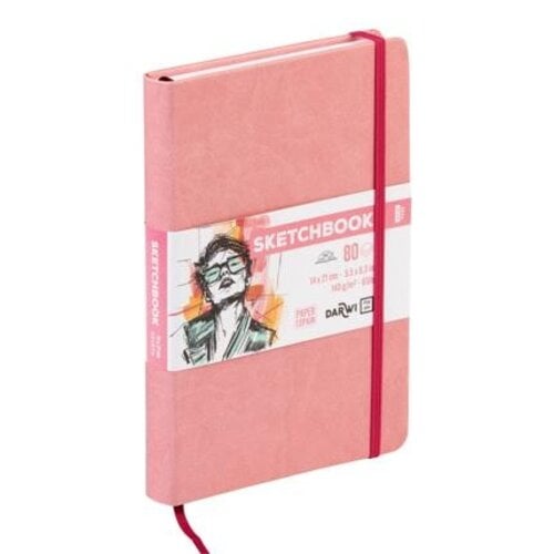 Clairefontaine Schetsboek 80 bladen 140 grams Bleekroze