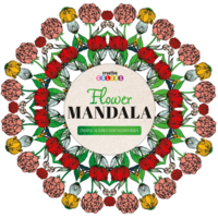 De Lantaarn Kleurboek Flower Mandala