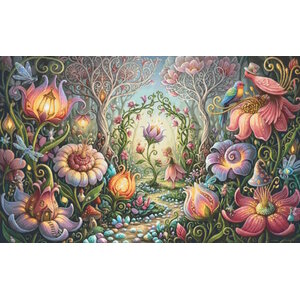 PixelHobby Pixelhobby Patroon 5908 Fantasy Garden