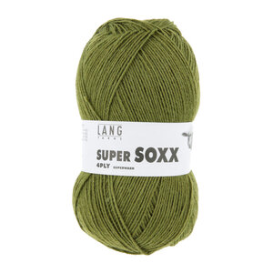 Lang Yarns Lang Yarns Super Soxx Sokkenwol 100 gram Groen 0198 Lang Yarns Lang Yarns Super Soxx Sokkenwol 100 gram Groen 0198