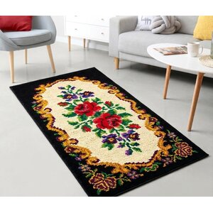 Smyrnalaine  Smyrnalaine knooptapijt Mary Poppins 50 x 100 cm