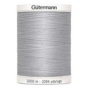 Gutermann Gutermann Allesnaaigaren 1000 meter nr 38 Lichtgrijs Gutermann Gutermann Allesnaaigaren 1000 meter nr 38 Lichtgrijs