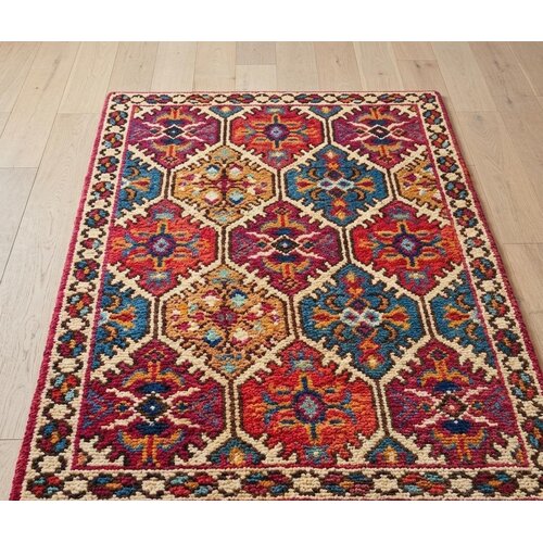 Smyrnalaine  Smyrnalaine knooptapijt  Kirman 100 x 150 cm