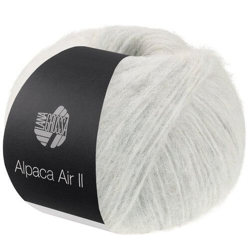 Lana Grossa Lana Grossa Alpaca Air II 0035 Zilvergrijs