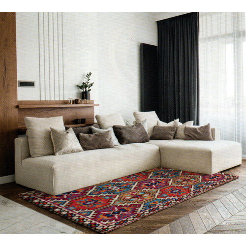 Smyrnalaine Smyrnalaine knooptapijt Kirman 100 x 150 cm Smyrnalaine Smyrnalaine knooptapijt Kirman 100 x 150 cm