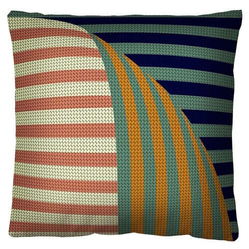 Seg de Paris Borduurpakket Kussen Ligne 40 x 40 cm Seg de Paris Borduurpakket Kussen Ligne 40 x 40 cm