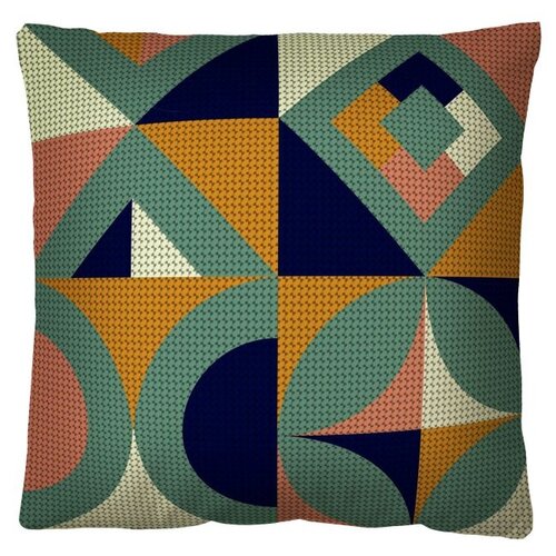 Seg de Paris Borduurpakket Kussen Geo 40 x 40 cm Seg de Paris Borduurpakket Kussen Geo 40 x 40 cm