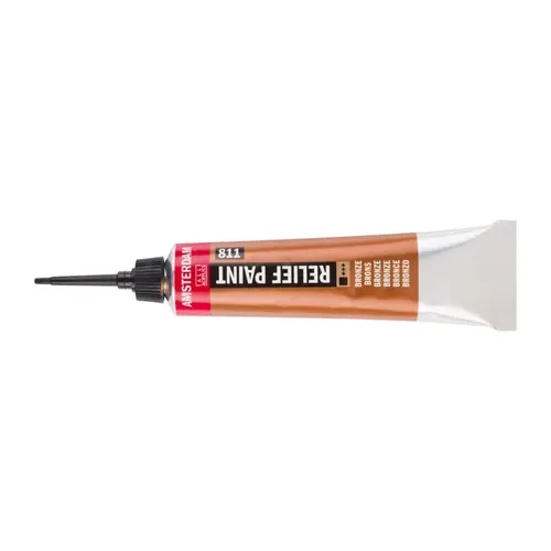 Amsterdam Amsterdam Reliefpaint Tube 20 ml Brons 811 Amsterdam Amsterdam Reliefpaint Tube 20 ml Brons 811