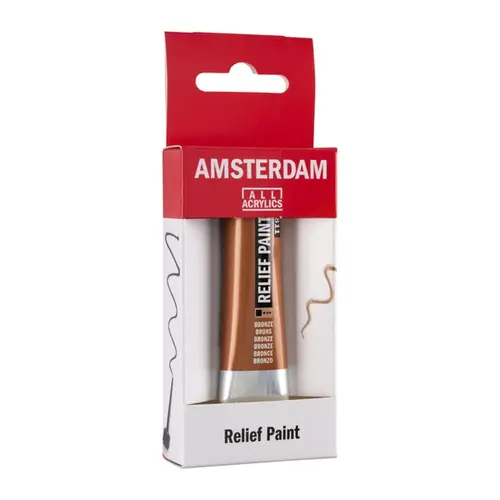 Amsterdam Amsterdam Reliefpaint Tube 20 ml Brons 811 Amsterdam Amsterdam Reliefpaint Tube 20 ml Brons 811