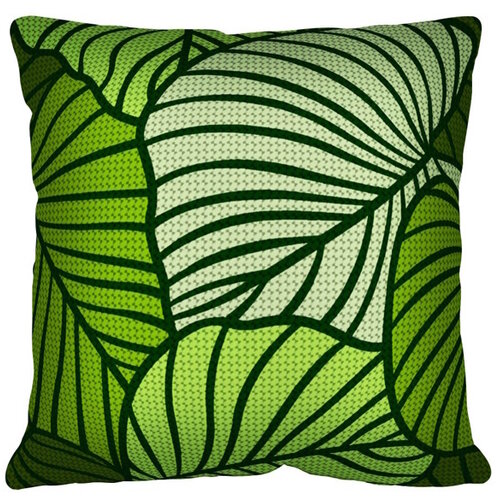 Seg de Paris Borduurpakket Kussen Tropical 40 x 40 cm Seg de Paris Borduurpakket Kussen Tropical 40 x 40 cm