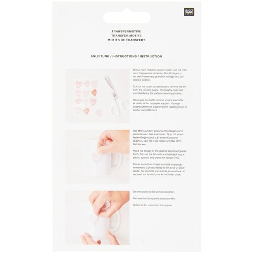 Rico Design Transfermotieven in de weide: bloemen