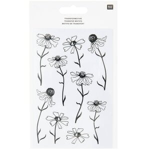 Rico Design Transfermotieven in de weide: bloemen