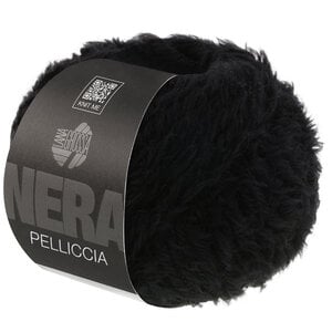 Lana Grossa Lana Grossa Pelliccia 006 Zwart Lana Grossa Lana Grossa Pelliccia 006 Zwart