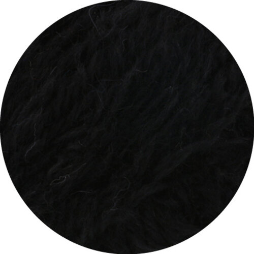 Lana Grossa Lana Grossa Pelliccia 006 Zwart