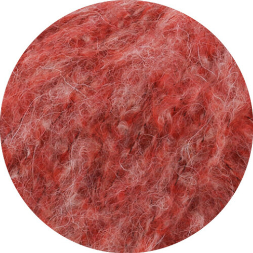 Lana Grossa Lana Grossa Milano 0014 Rood Melange Lana Grossa Lana Grossa Milano 0014 Rood Melange