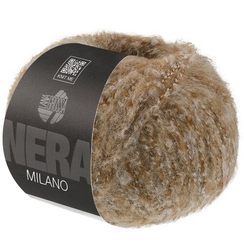 Lana Grossa Lana Grossa Milano 0009 Lichtbruin Melange