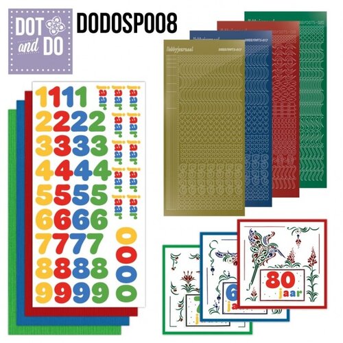 Hobbydots Dot And Do Special Set 8 Birthday Birds Hobbydots Dot And Do Special Set 8 Birthday Birds