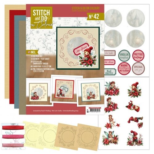 Hobbydots Hobbydots on Colour 42 Fairy Christmas