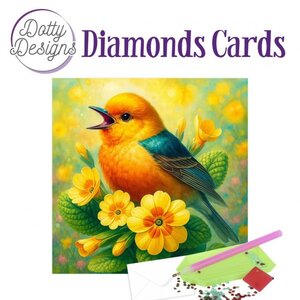 Dotty Designs   Diamond Painting Kaart Golden Spring Melody